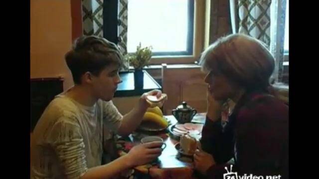 Russian Redhead Mom Seduce Her Son