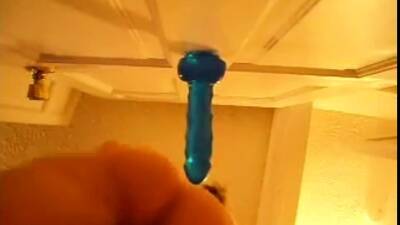 fucking my dildo standing and squirting - icpvid.com