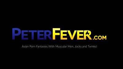 PETERFEVER Athletic Asian Peter Le Masturbates Big Dick Solo - nvdvid.com