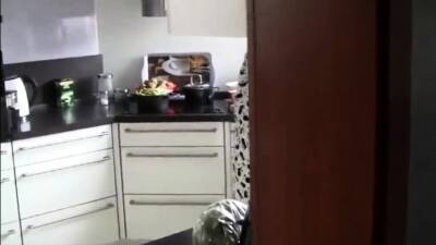 Busty MILF fucked in the kitchen - nvdvid.com