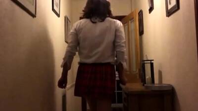 sissy schoolgirl cathy goes outside - icpvid.com