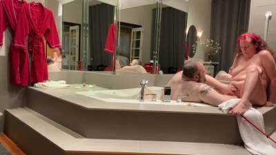 Wonderful Weekend With My Voluptuous Vixen In A Luxury Hotel Suite #3: Hot Tub Fun - hclips.com