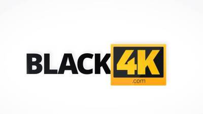 BLACK4K. Black stud rewards blond gf with interracial love - nvdvid.com