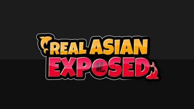RealAsianExposed Jackie Lin Bends Over And Her Pussy Begs - nvdvid.com