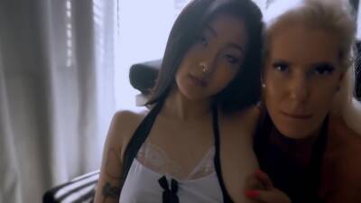 Kate Truu In Hot Threesome With Asian And Polish Maid - hclips.com - Poland