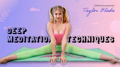 Taylor Blake - Frisky blonde cutie Taylor Blake is ready to have fun with you in virtual reality - txxx.com