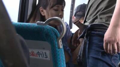 Office Lady Is Getting Fondled And Screwed On The Bus - sunporno.com - Japan