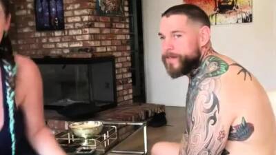 Cumshot wanting amateur MILF wanks cock in POV video - nvdvid.com