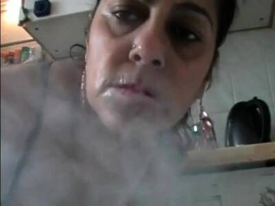 Dirty Smoking Dildo Stuffing Granny - icpvid.com