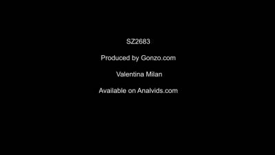 Valentina Milan In Latina Blonde Sexbomb Valentina Double Penetrated By Three - hotmovs.com - Colombia