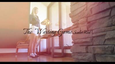 Scarlet Red In The Waiting Game - Sex Movies Featuring Audrey Hollander - hotmovs.com