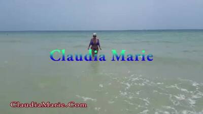 Claudia Marie - Blonde woman with massive tits, Claudia Marie likes to get fucked in a doggy- style position - sunporno.com