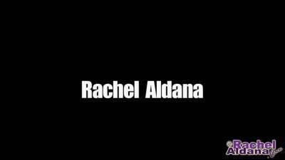Rachel Aldana - Black Swirl Lace Bra 5D 1 - hotmovs.com