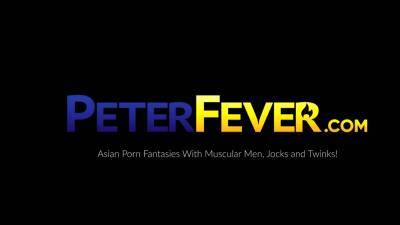 PETERFEVER Asian Levy Foxx And Alex Chu Anal Breed In 3some - nvdvid.com