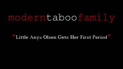 Little anya olsen gets her first period (modern taboo family) - sunporno.com