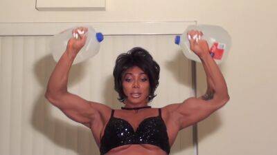 Chest Home Workout With - Denise Masino And Latia Lopez - upornia.com