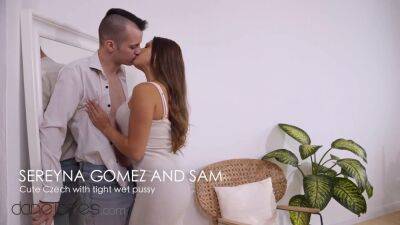 Romantic pov blowjob with Sereyna Gomez before doggystyle orgasm - sexu.com - Czech Republic