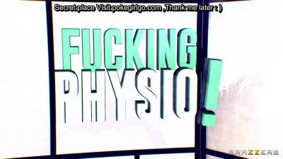 Fuck the physio while boyfriend for a physiotherapy session - sunporno.com