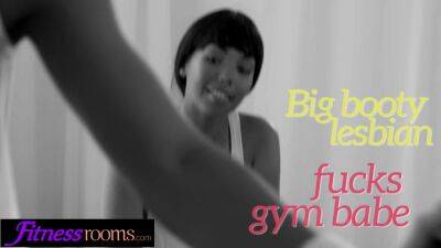 Big booty ebony lesbians Sade Rose Isabella Chrystin in gym - sexu.com - Britain - Czech Republic