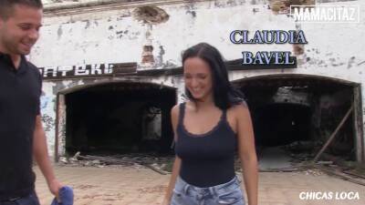 Perfect Latina Claudia Bavel Enjoys Big Cock In Public - sexu.com