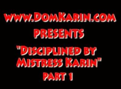 Unruly Dick Smashing with Mistress Karin - icpvid.com