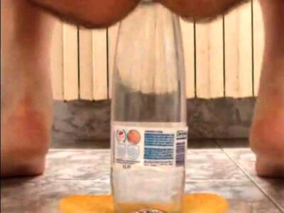 extreme ass insertion with 2 plastic bottles - nvdvid.com