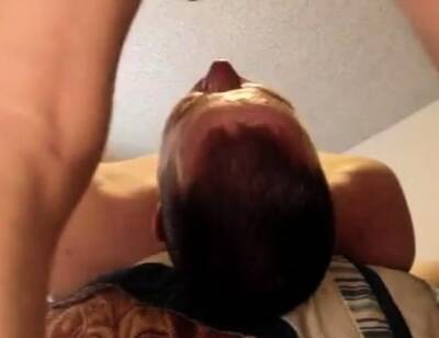Throat fucking a daddy then shooting cum in his mouth - nvdvid.com