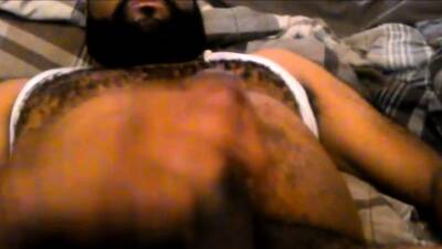 Me showing off Hairy Chest and Belly while Jerking Off - nvdvid.com
