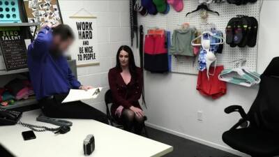 Perfume thief gets a nice fuck in the office - nvdvid.com