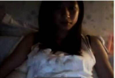 Cute Asian - Cute Asian girl masturbating on webcam - nvdvid.com