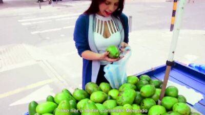 Tiny Colombian Teen Picked Up At The Market Cums Hard - sexu.com - Colombia