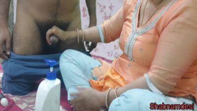 Indian Hot Aunty Teach How To Insert Penis In Small Ass Hole First Time - upornia.com - India