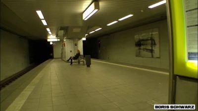 Boris Schwarz gets picked up and talked into a wild fuck session at the Metro station - sexu.com - Germany