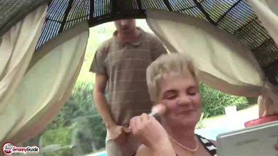 74 years old grandma needs rough - hotmovs.com