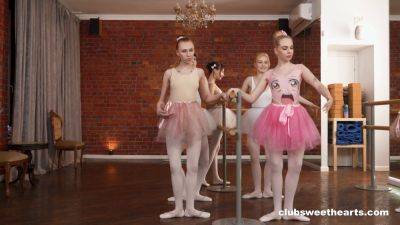 Willy Regina's 18yo Ballerinas go wild on the professor at Club Sweethearts - sexu.com