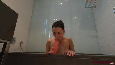 Sexy Babe Passionate Masturbate Pussy Sex Toy In Bathroom - hclips.com
