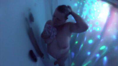 Me In The Shower With Disco Lights - upornia.com - Usa