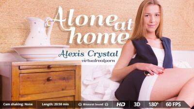 Alexis Crystal - Alone at home - txxx.com - Czech Republic