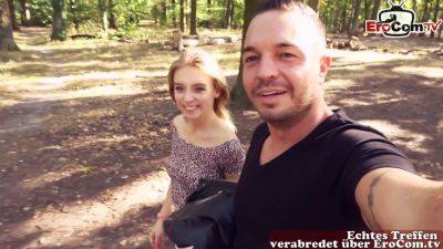 Small 18yo tourist teen seduced in public for outdoor sex story - txxx.com - Germany