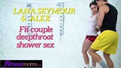 Lana Seymour - Lana Seymour gets a hot face fuck in the shower and cowgirl in full figure - sexu.com