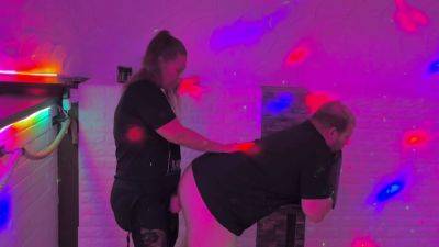 Pegging Doggy With A Huge Dildo At The Party - hclips.com - Germany