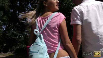 Blonde Hardcore - Blonde teen almost loses wallet in crazy sex frenzy - sexu.com - Czech Republic