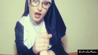 Nun Gives You A Handjob - hclips.com