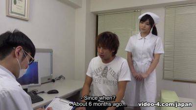 Shino Aoi is at work at her nursing job today helping patients orgasm. - JapanHDV - hotmovs.com - Japan