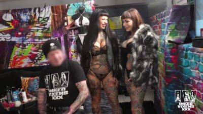 And Want To Pay For Their Tattoos With Sexual Favors With Jessie Lee And Tiger Lilly - hotmovs.com