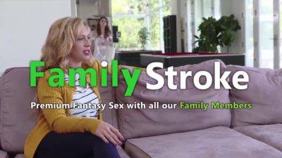 Stepmom catches stepsiblings in hot taboo sex game - FamilyStroke.net HD Porn - sexu.com