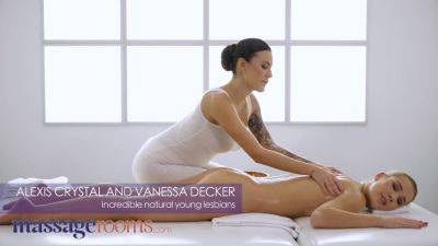 Alexis Crystal - Vanessa Decker - Vanessa Decker's oil massage leads to Alexis Crystal's orgasmic climax - sexu.com - Czech Republic