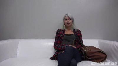 Enchanting Julie: A Small-Titted Casting Couch - porntry.com - Czech Republic