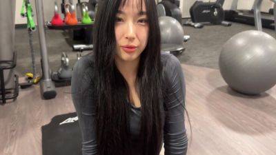 Cute Asian - No Nut November Failure Cute Asian Gym Girl - hclips.com