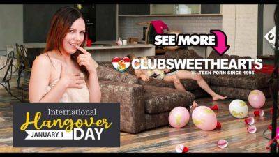 Club Sweethearts turns into a wild European teen party with hungover babes - sexu.com